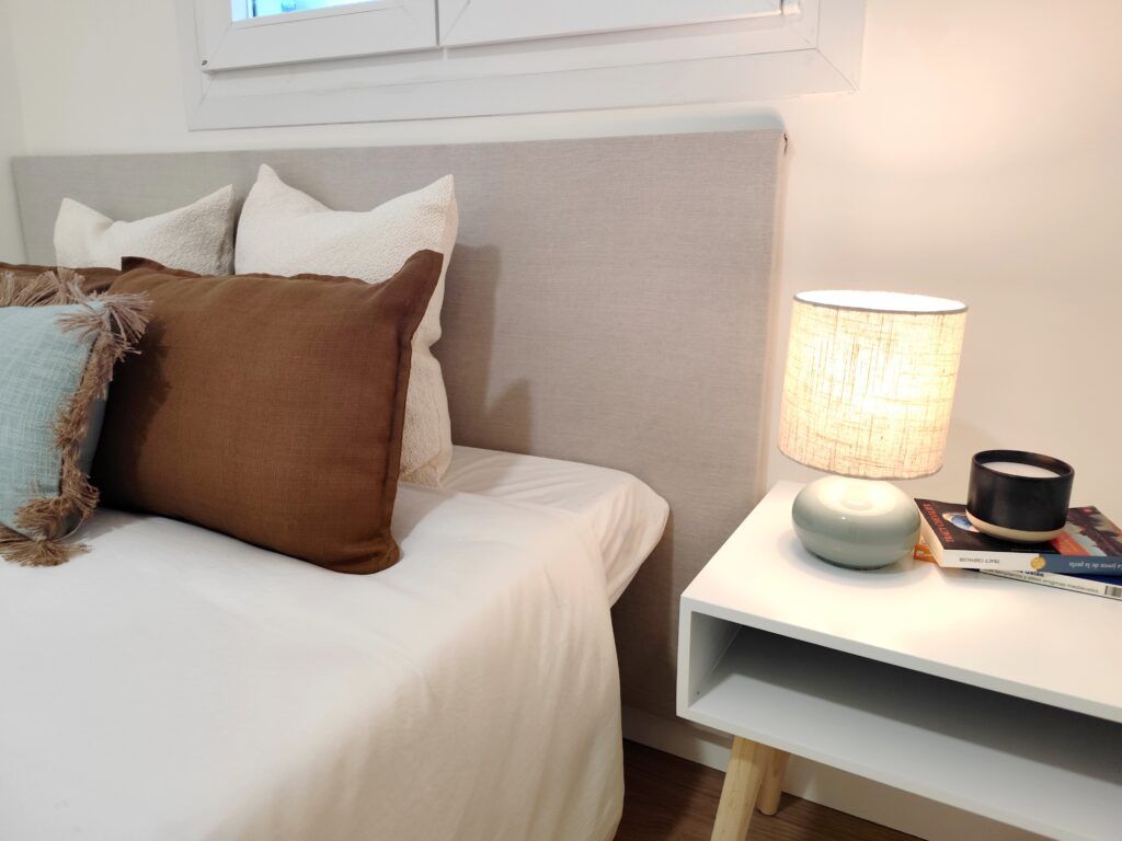 Dormitorio con Home Staging en Tetuán