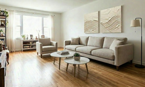 decoración con ilusionismo óptica